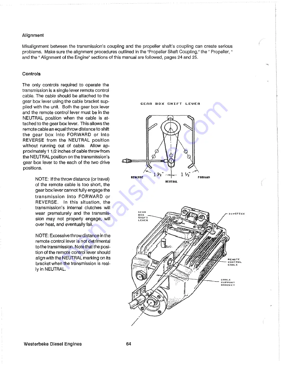 Westerbeke 35B THREE Operator'S Manual Download Page 66