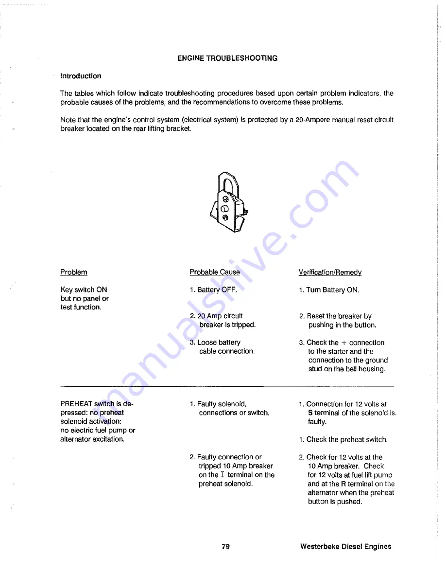 Westerbeke 35B THREE Operator'S Manual Download Page 81