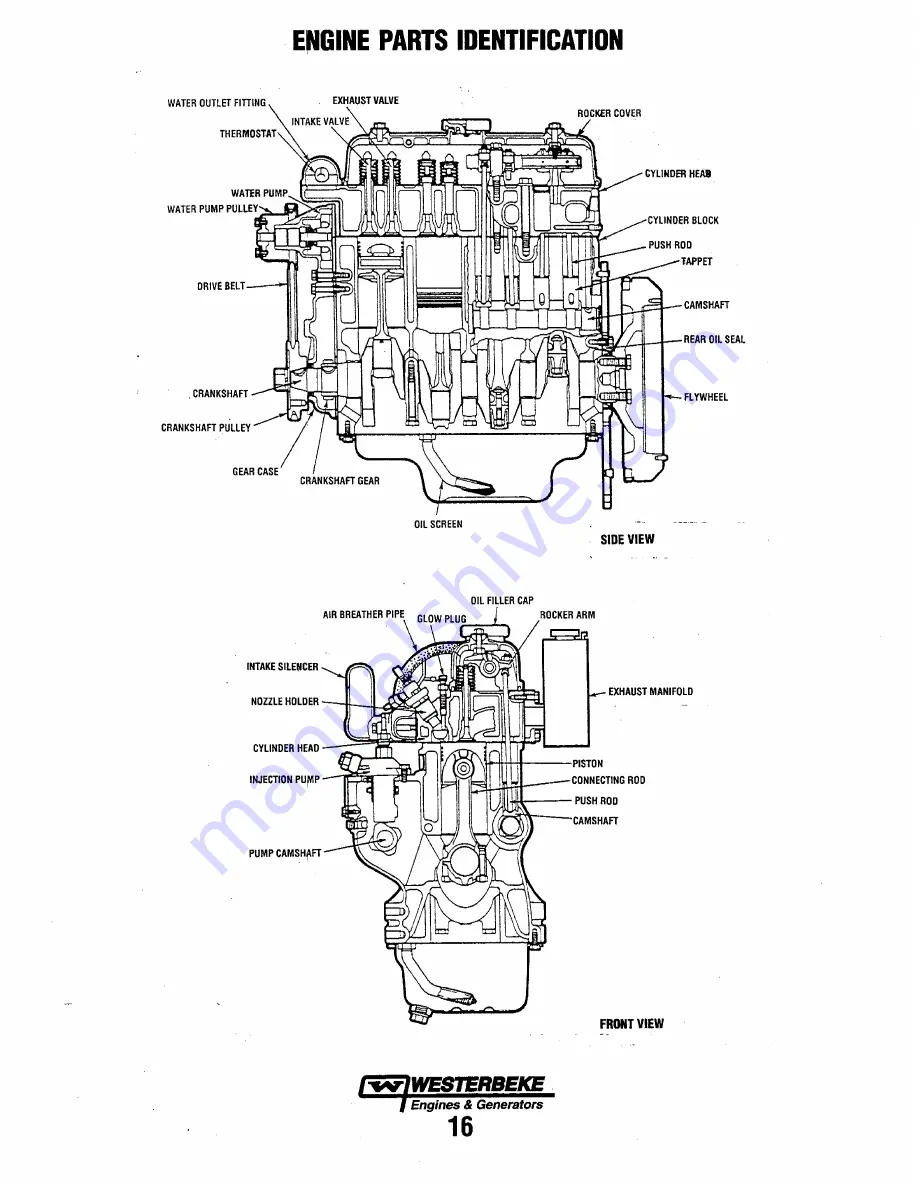 Westerbeke 38B FOUR Service Manual Download Page 22