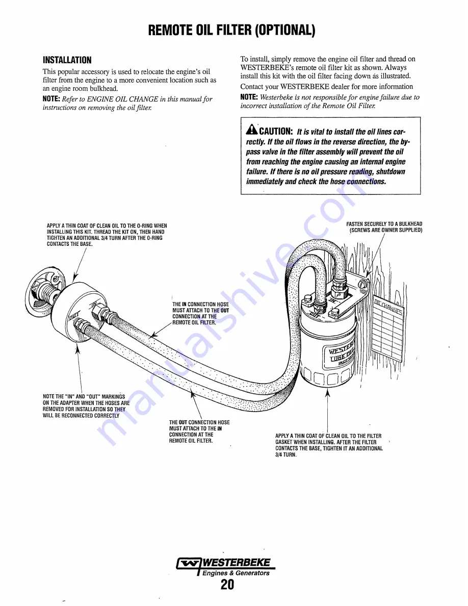 Westerbeke 65A-FOUR Operator'S Manual Download Page 26