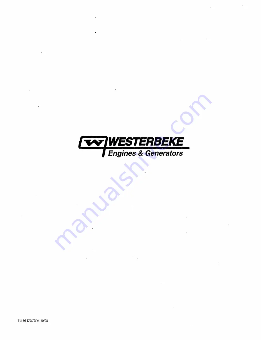 Westerbeke 65A-FOUR Скачать руководство пользователя страница 63