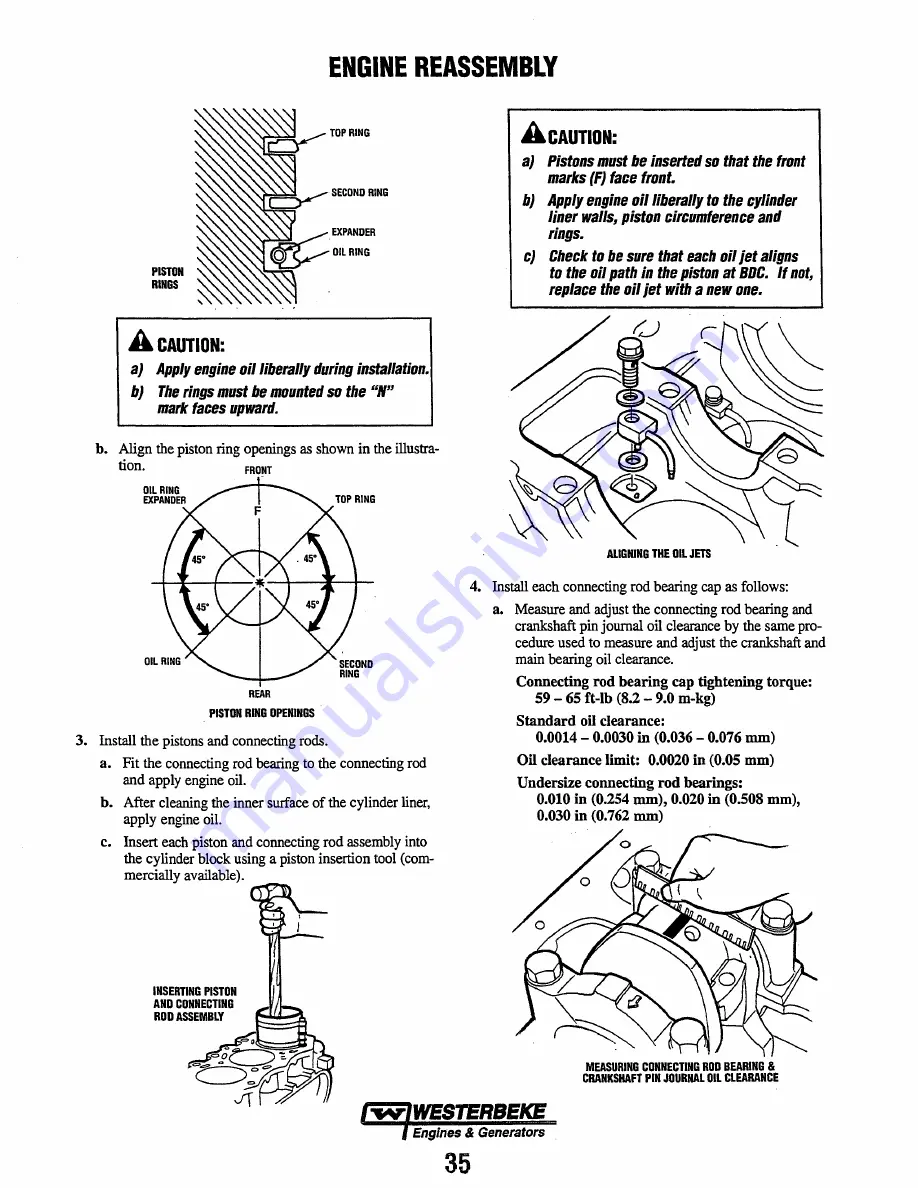 Westerbeke 90A Four Service Manual Download Page 37