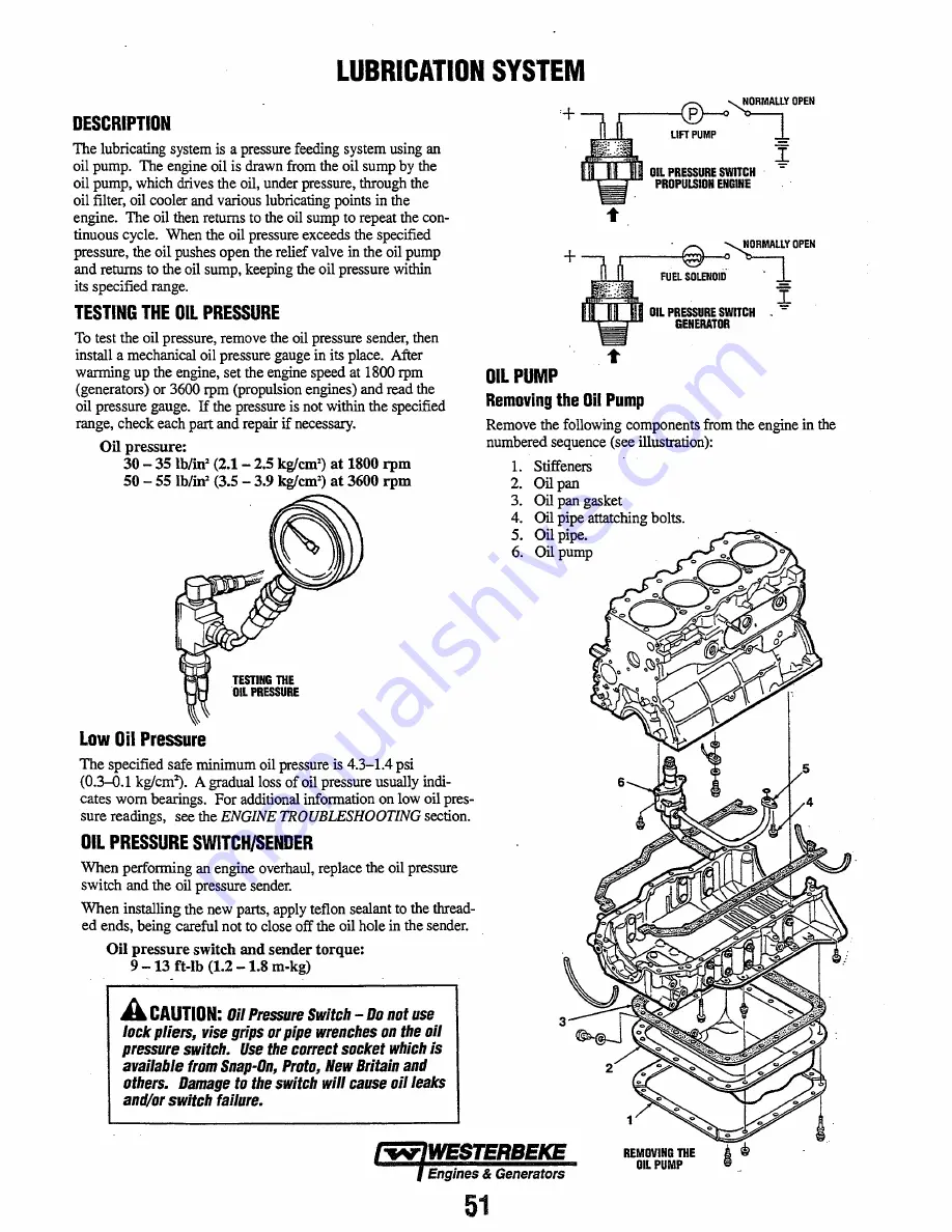 Westerbeke 90A Four Service Manual Download Page 53