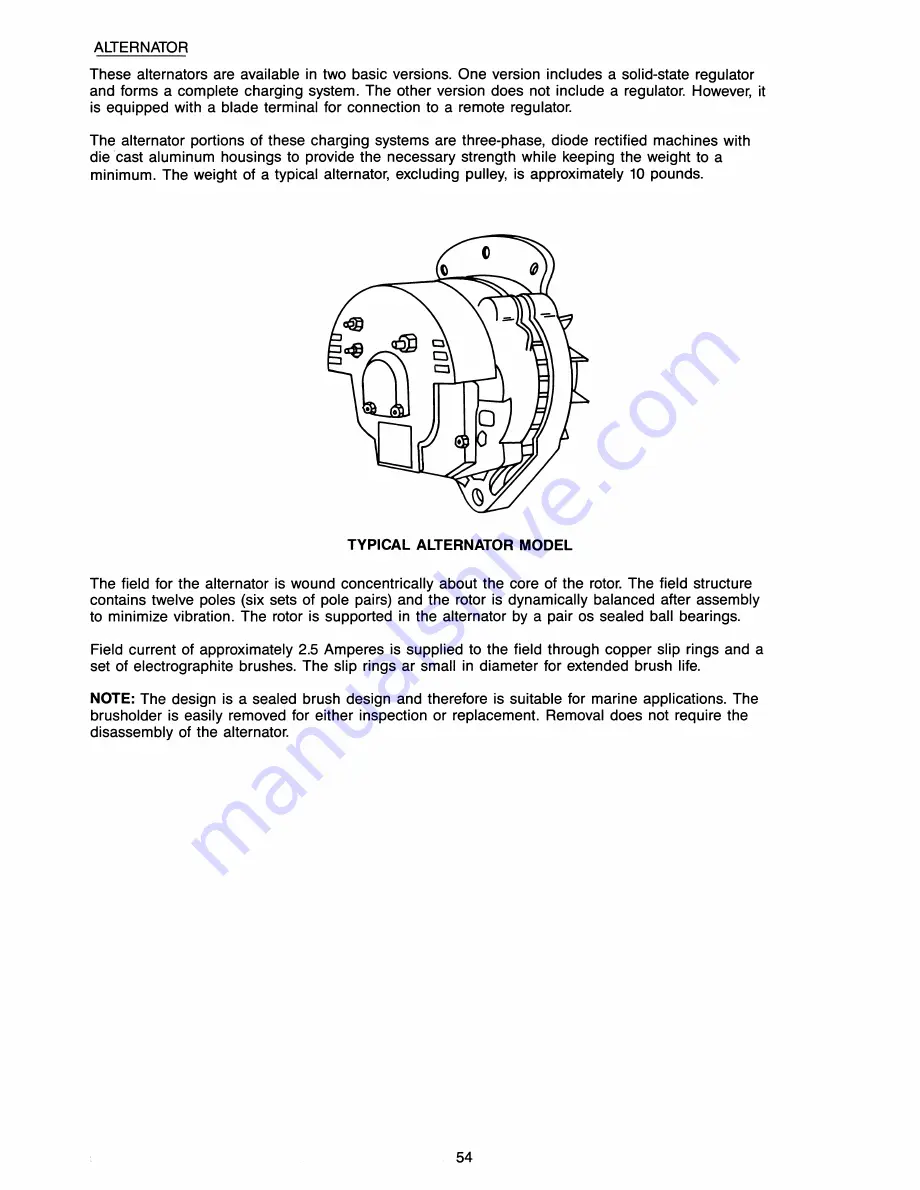 Westerbeke Universal M-30 Operator'S Manual Download Page 57