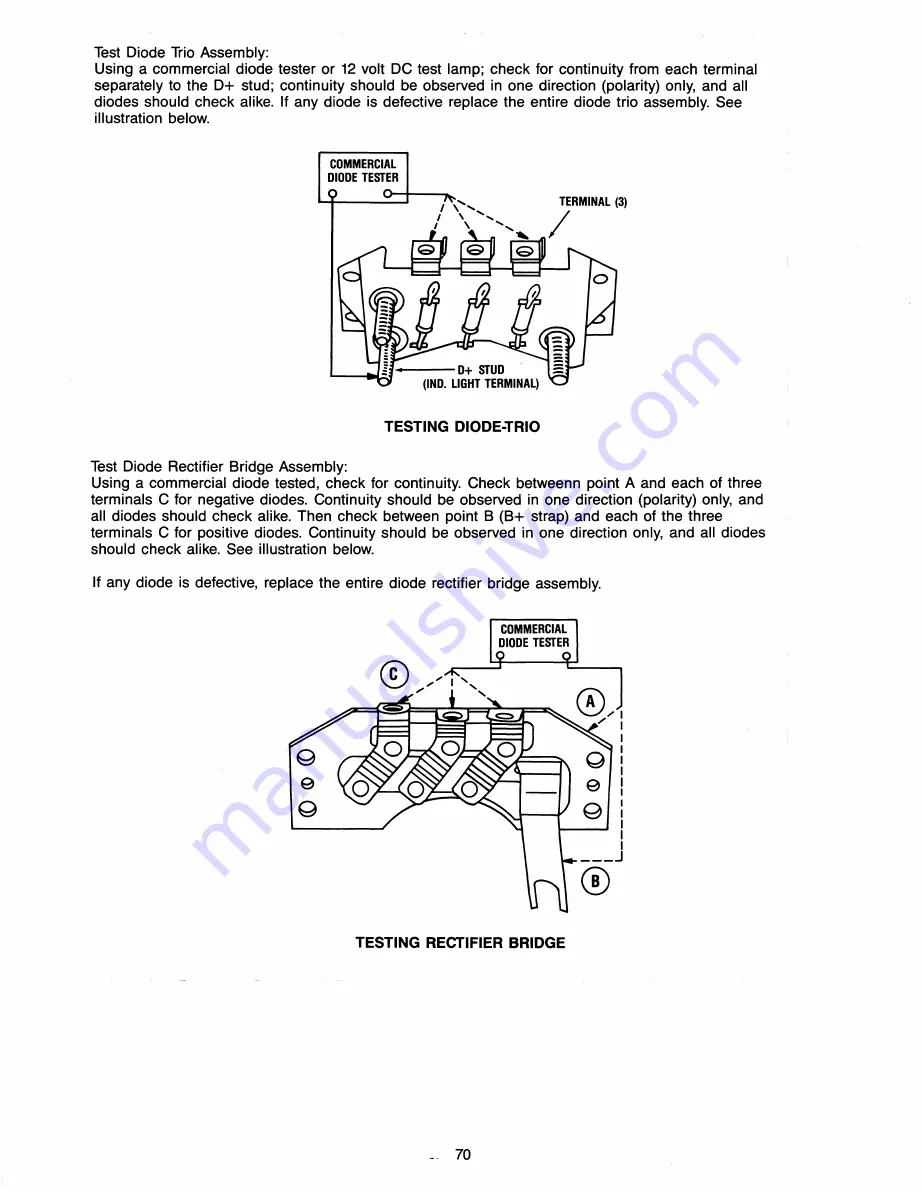 Westerbeke Universal M-30 Operator'S Manual Download Page 73