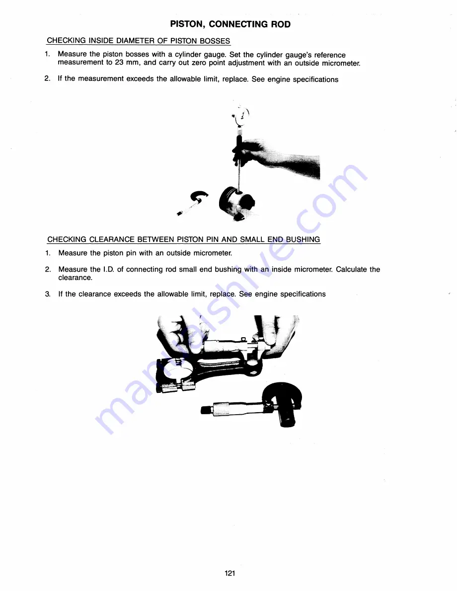 Westerbeke Universal M-30 Operator'S Manual Download Page 124