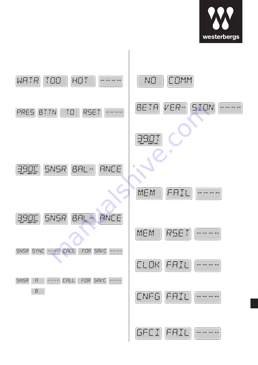 Westerbergs Falsterbo Installation Instructions And User Manual Download Page 12