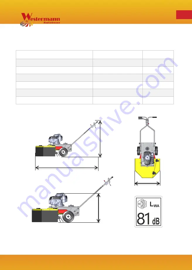 Westermann Honda WKB660 Operating Manual Download Page 22