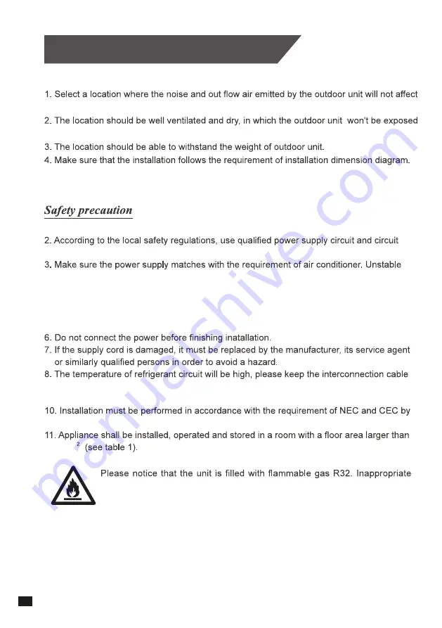 Western Airconditioning SKOV-09R32 User And Installation Manual Download Page 34