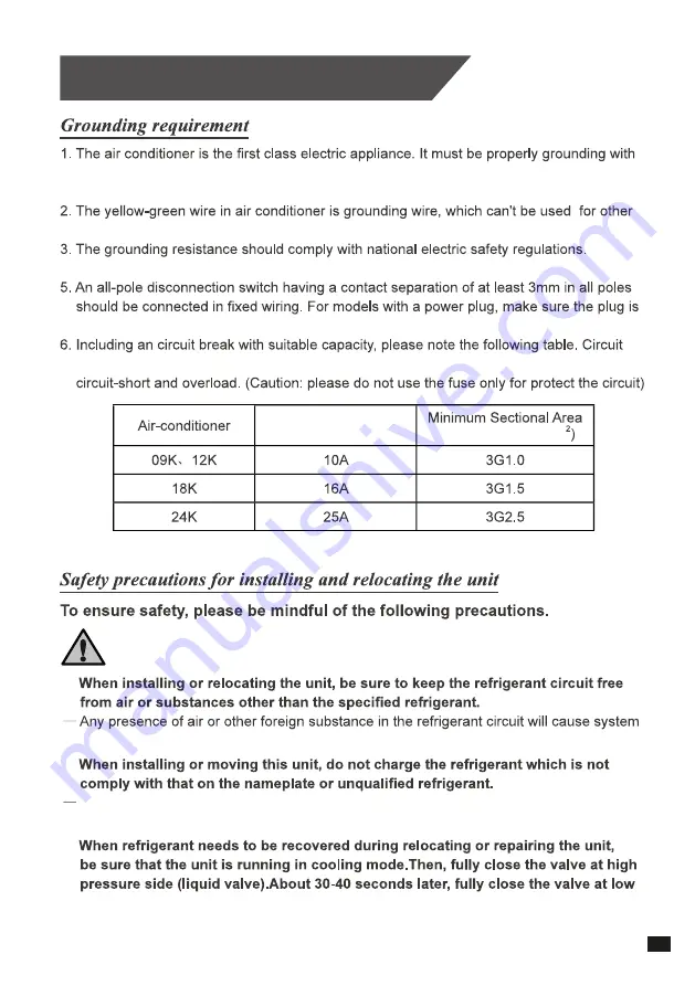 Western Airconditioning SKOV-09R32 User And Installation Manual Download Page 35