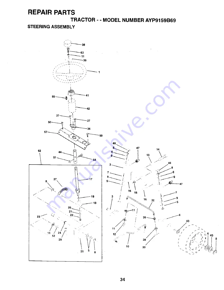 Western Auto Western Auto 917.259930 Operation and Скачать руководство пользователя страница 34