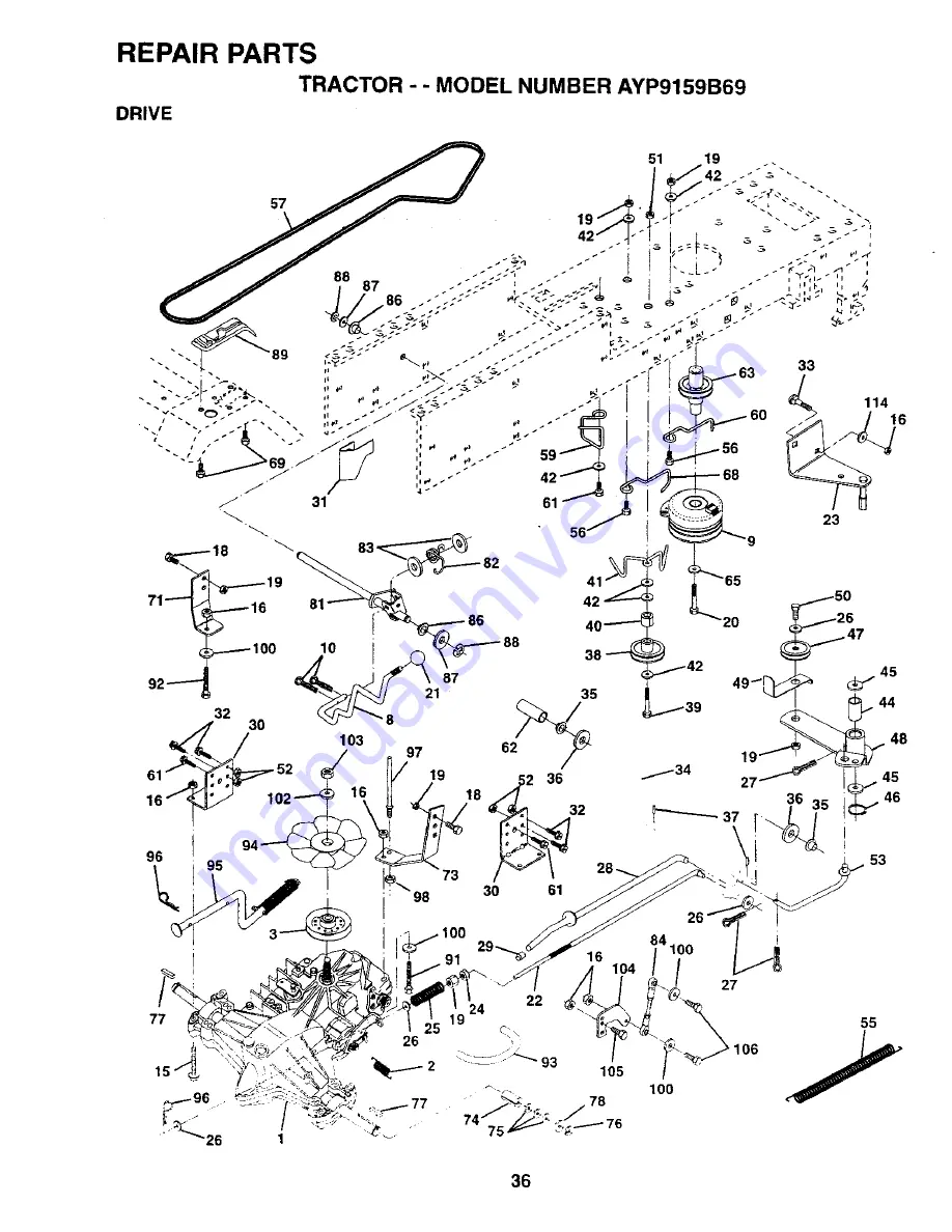 Western Auto Western Auto 917.259930 Operation and Скачать руководство пользователя страница 36