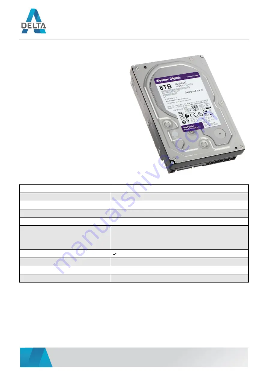 Western Digital HDD-WD82PURZ Скачать руководство пользователя страница 2