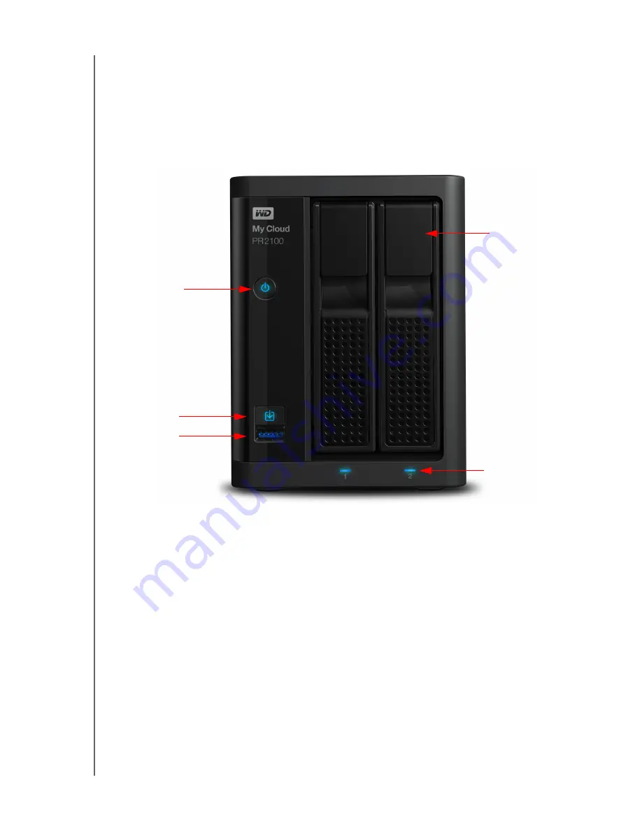 Western Digital My Cloud PR2100 User Manual Download Page 10