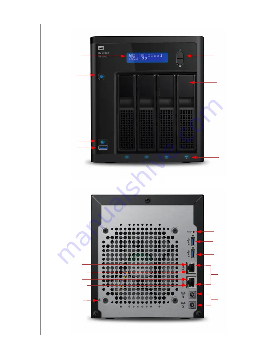 Western Digital My Cloud PR2100 User Manual Download Page 12