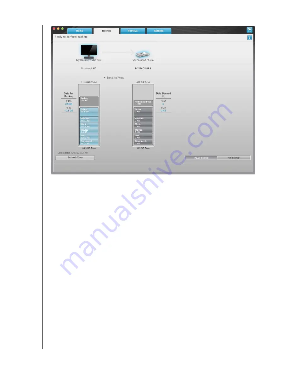 Western Digital My Passport Studio WDBADB5000A Series Скачать руководство пользователя страница 23