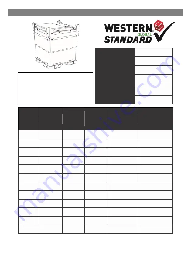 Western Global TRANSCUBE GLOBAL 05TCG-EU Instruction Manual Download Page 26