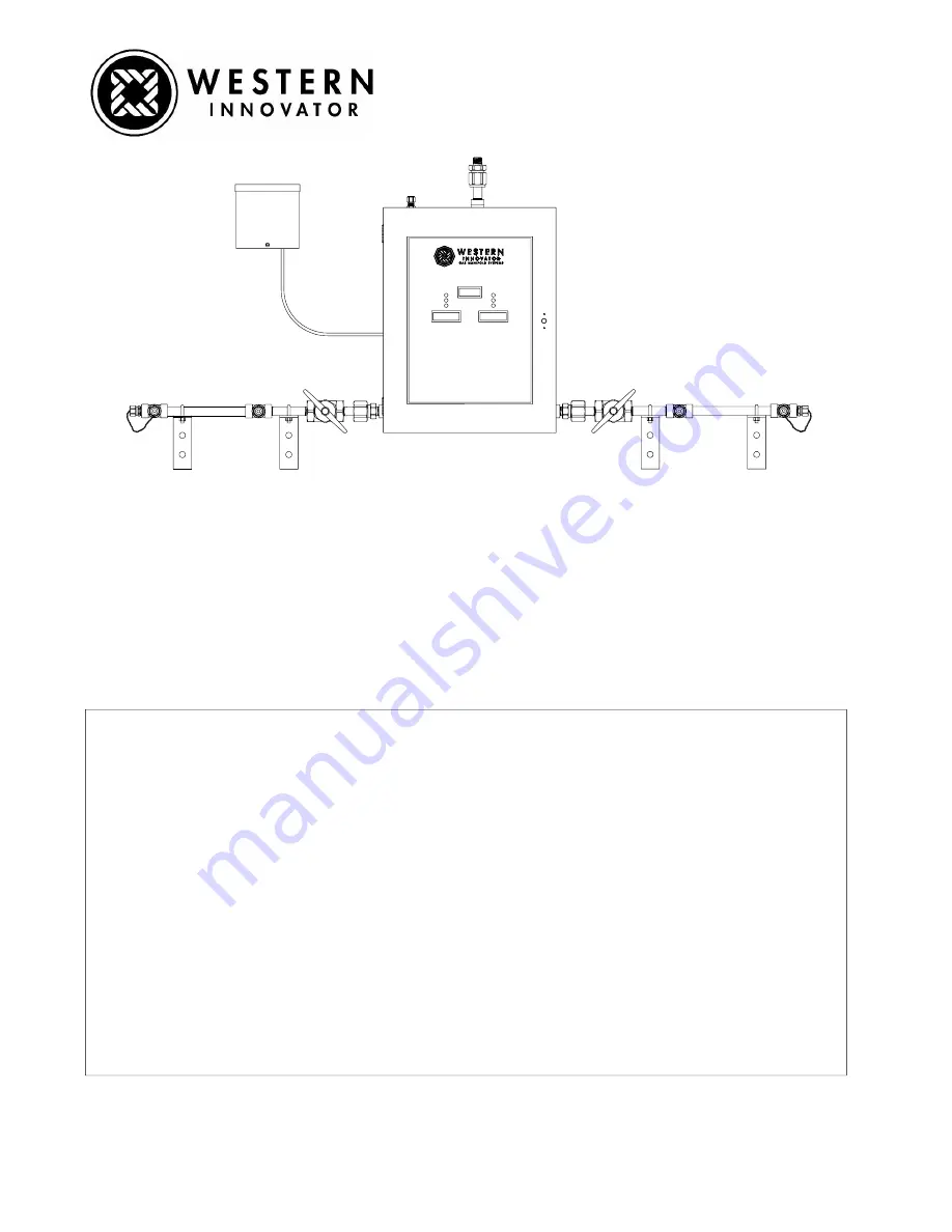 Western Innovator FHM2 SERIES Installation And Operating Instructions Manual Download Page 1