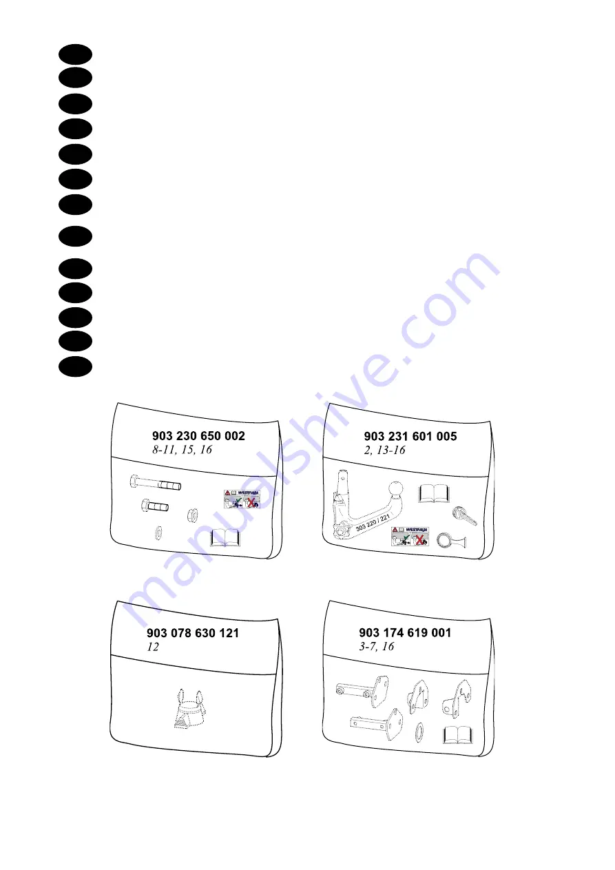 Westfalia 303 174 Installation And Operating Instructions Manual Download Page 3