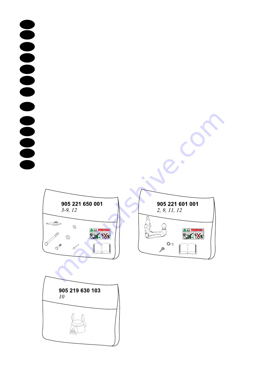 Westfalia 305 221 Installation And Operation Instructions Manual Download Page 48