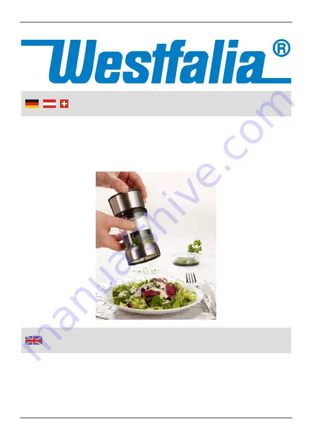 Westfalia 85 36 31 Instruction Manual Download Page 1