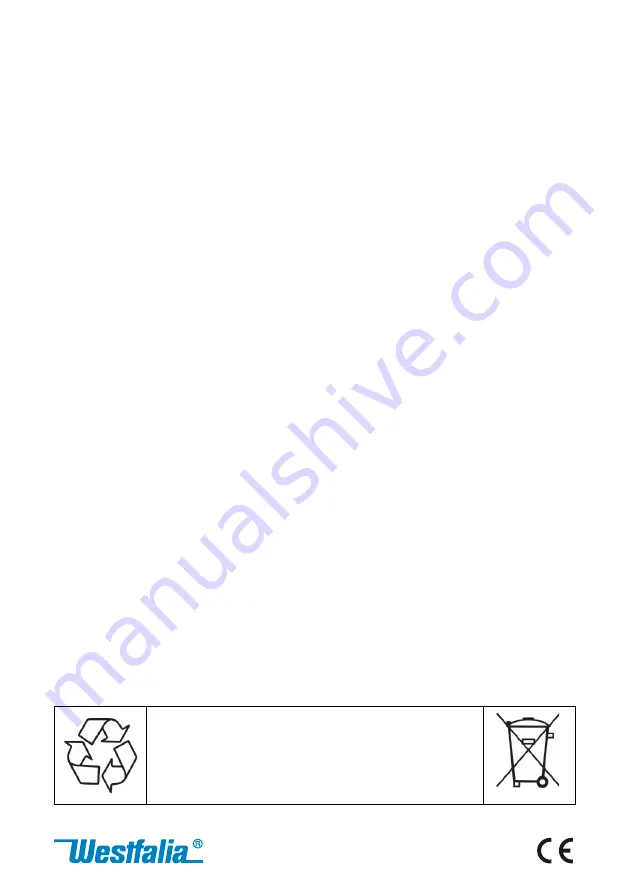 Westfalia 93 26 17 Original Instructions Manual Download Page 19