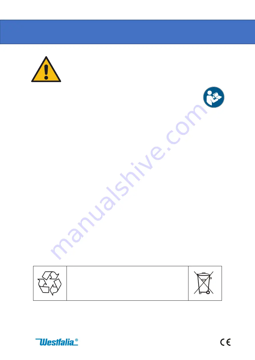 Westfalia Garten Meister 96 67 26 Instruction Manual Download Page 11