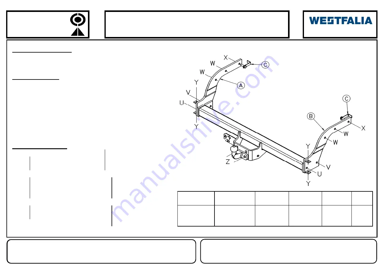 Westfalia SIARR 307376600001 Скачать руководство пользователя страница 4