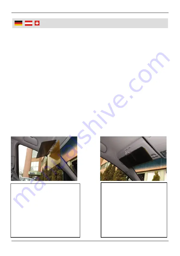 Westfalia Sun Visor 2 in 1 Instruction Manual Download Page 2