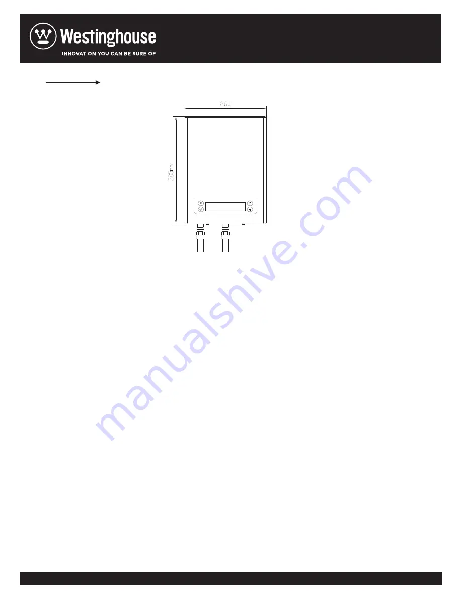 Westinghouse 625HT382E120 Instruction Manual Download Page 11