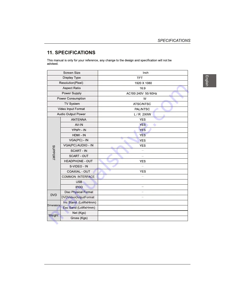 Westinghouse DWM50F3G1 Скачать руководство пользователя страница 34