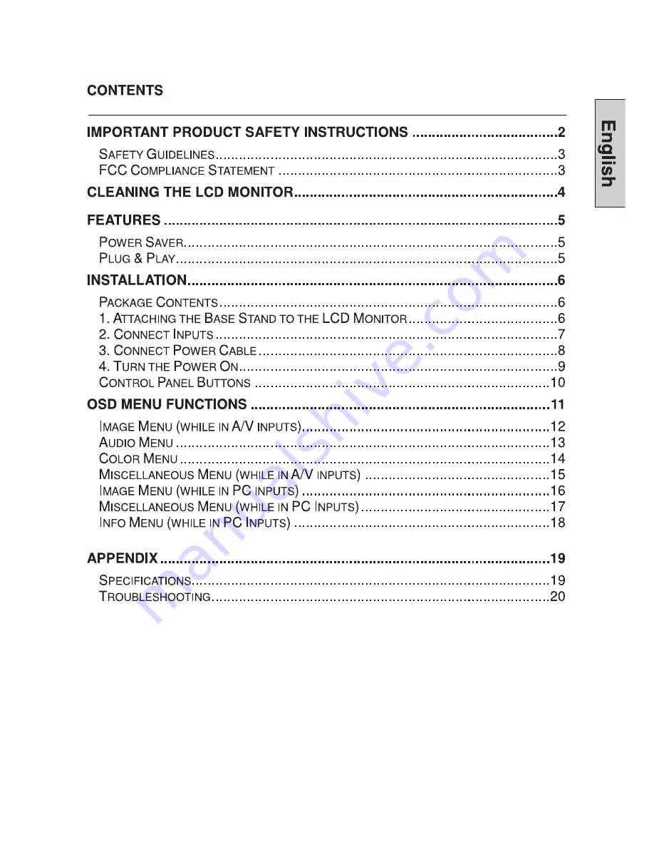 Westinghouse L2410NM - 24