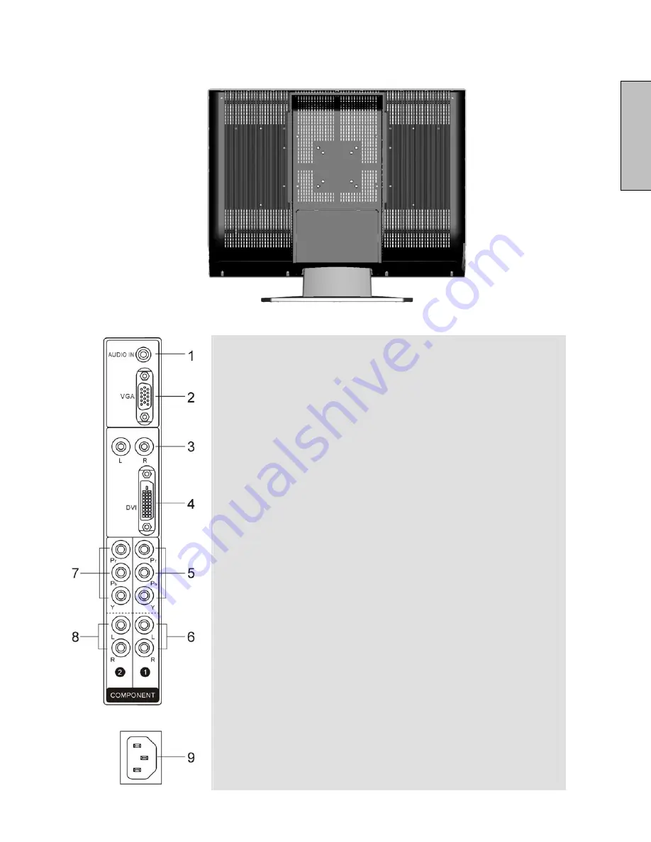 Westinghouse LCM-27w4 - Widescreen High Definition HD Grade User Manual Download Page 8