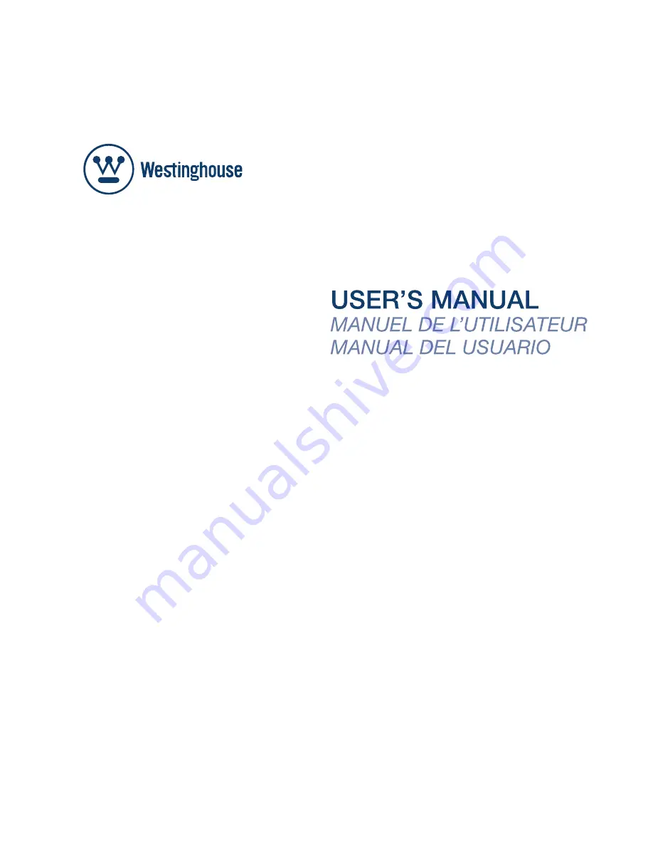 Westinghouse LD2240 Скачать руководство пользователя страница 1