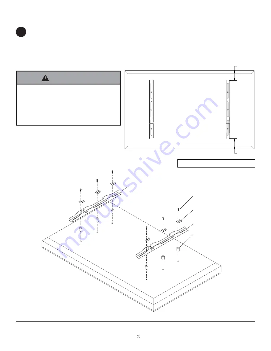 Westinghouse MT80 THIN Installation And Assembly Manual Download Page 12