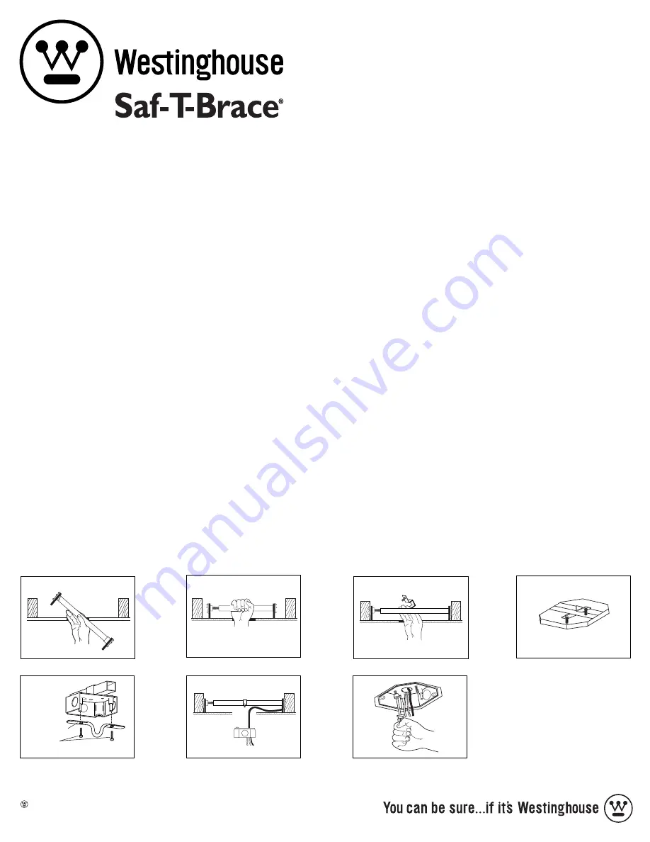 Westinghouse Saf-T-Brace 01100 Скачать руководство пользователя страница 3