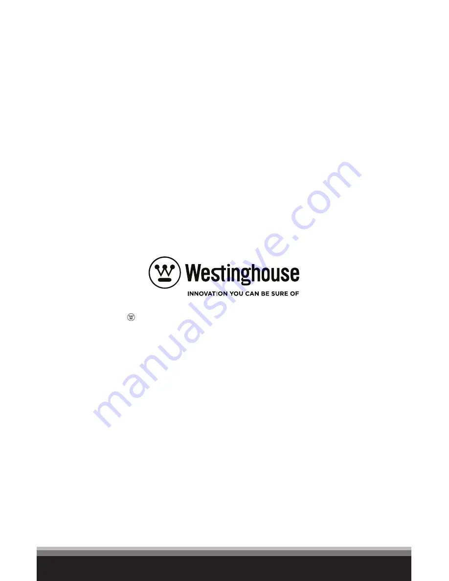 Westinghouse Select Series WJC1BGA User Manual Download Page 8