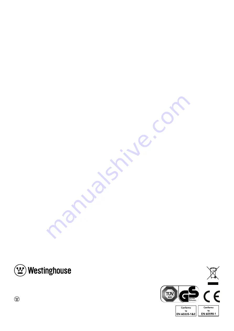 Westinghouse TORI 73043 Скачать руководство пользователя страница 84