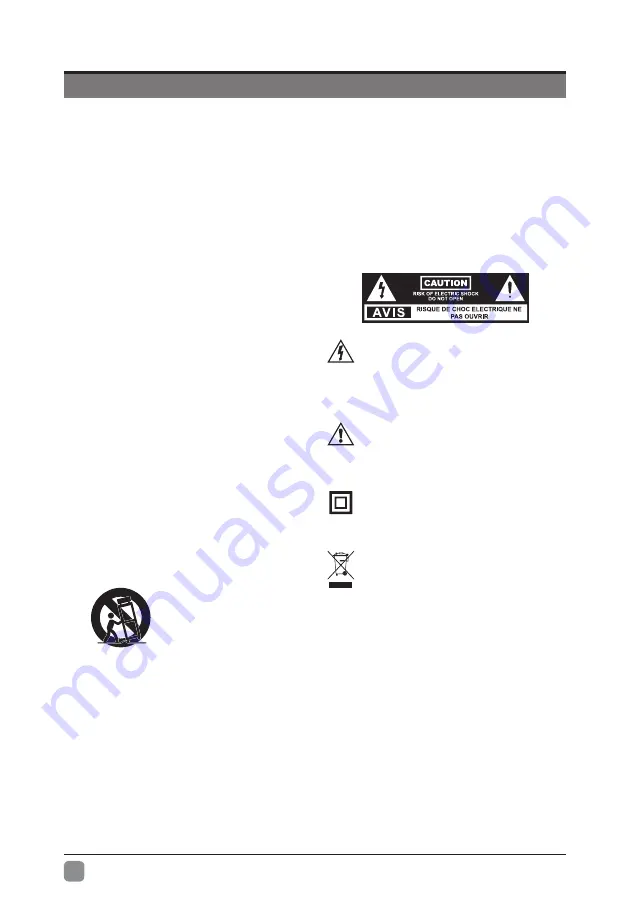 Westinghouse WA43UFA1001 User Manual Download Page 4