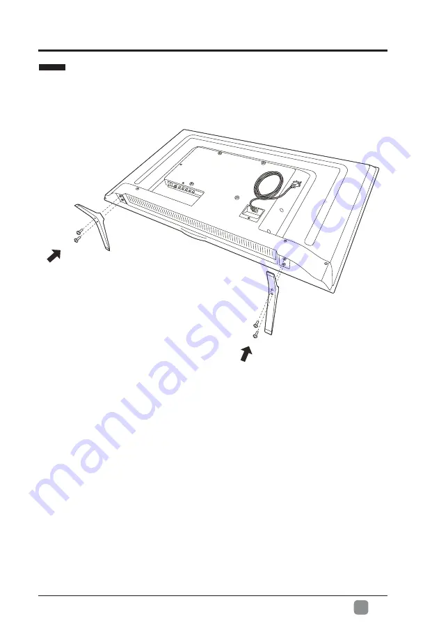 Westinghouse WA43UFA1001 User Manual Download Page 9