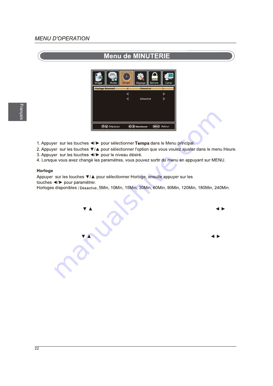 Westinghouse WD24HJ1100 User Manual Download Page 57