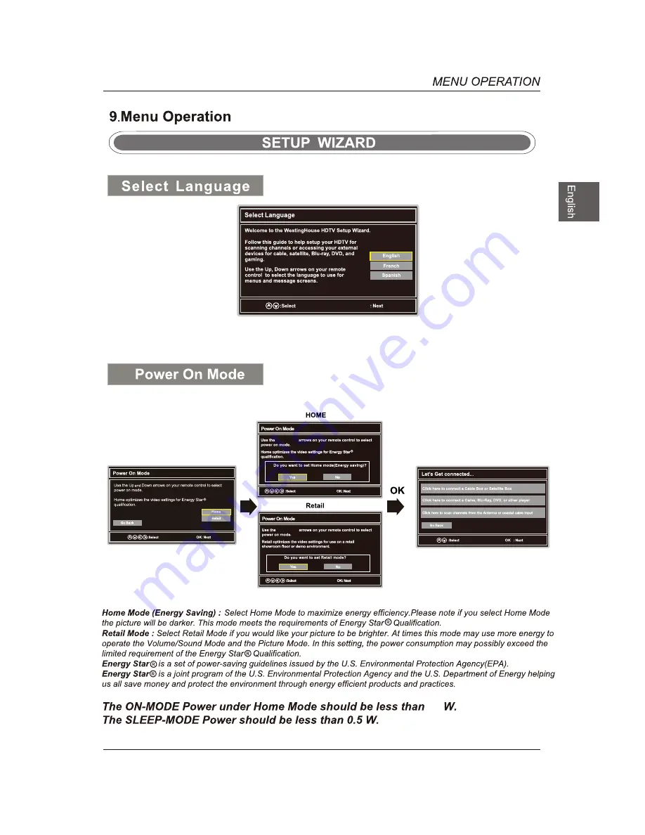 Westinghouse WD32HB1120 User Manual Download Page 16