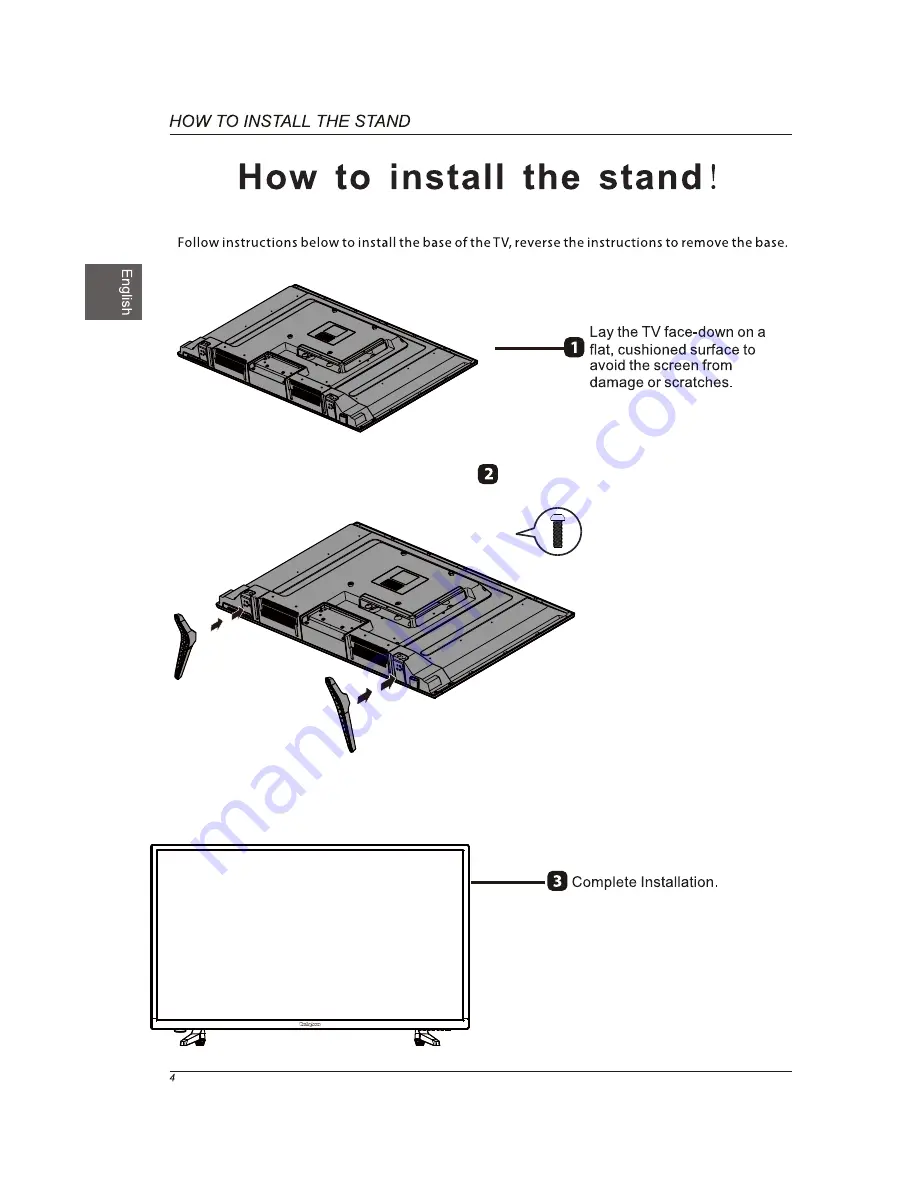 Westinghouse WD40FX1450 User Manual Download Page 5