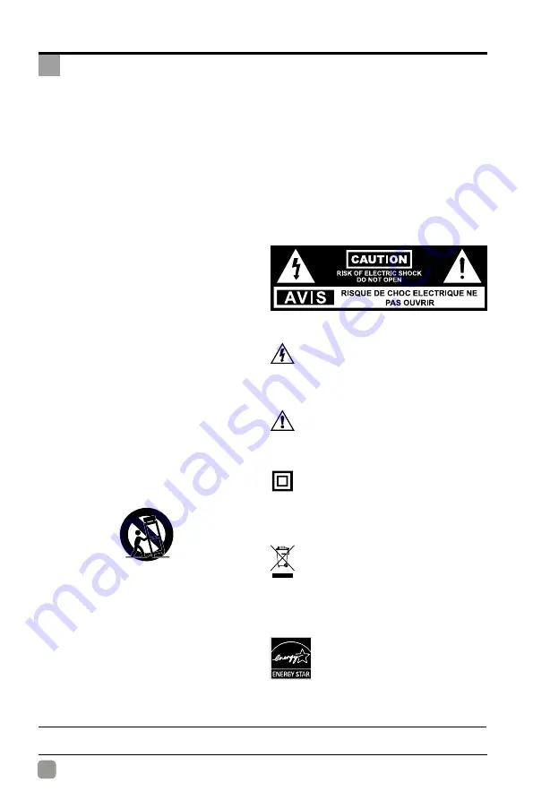 Westinghouse WD55FW2490 User Manual Download Page 3