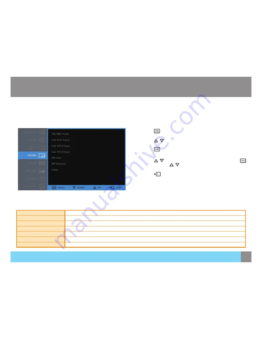 Westinghouse WE28UX8310 User Manual Download Page 23