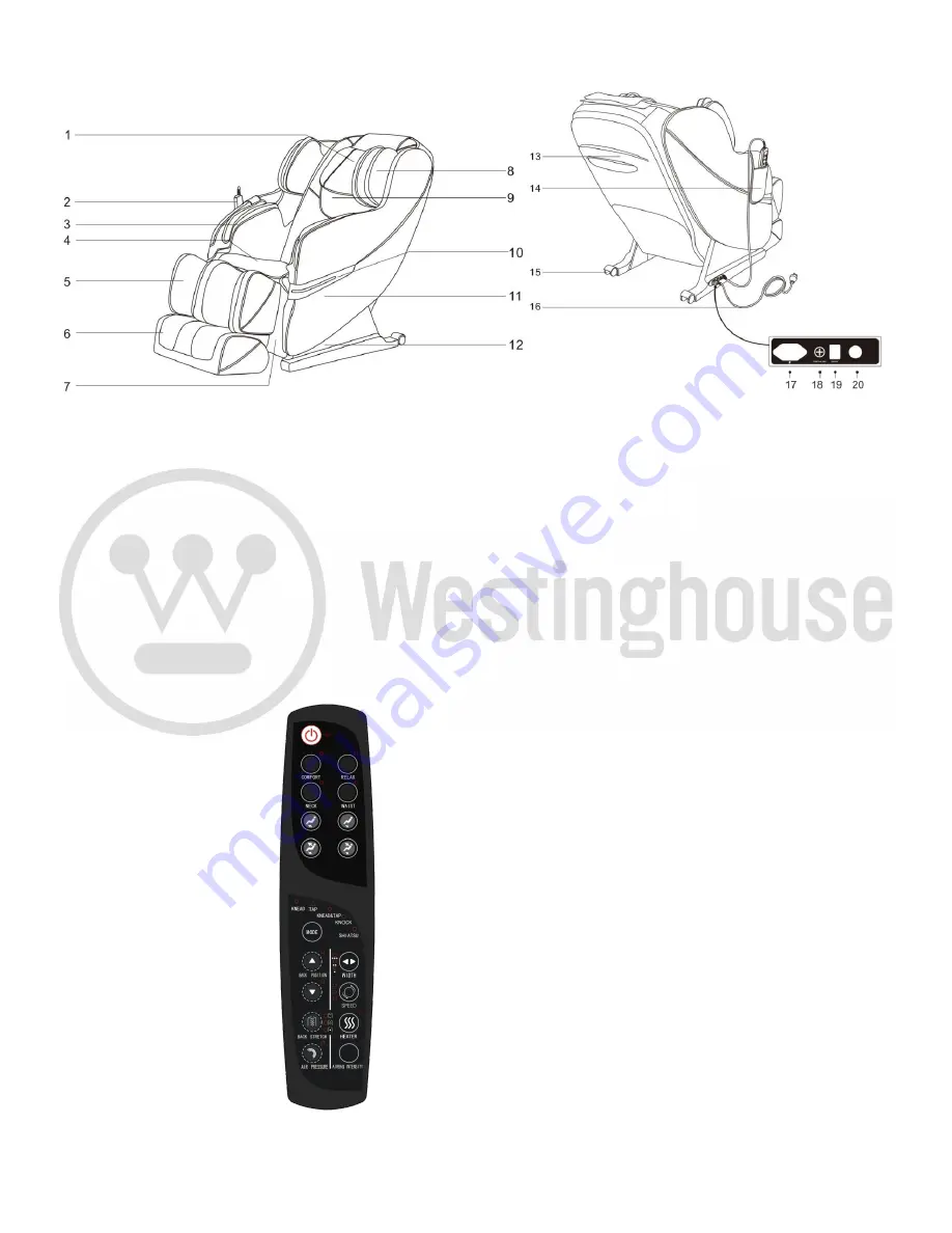 Westinghouse WES41-3000 Instruction Manual Download Page 6