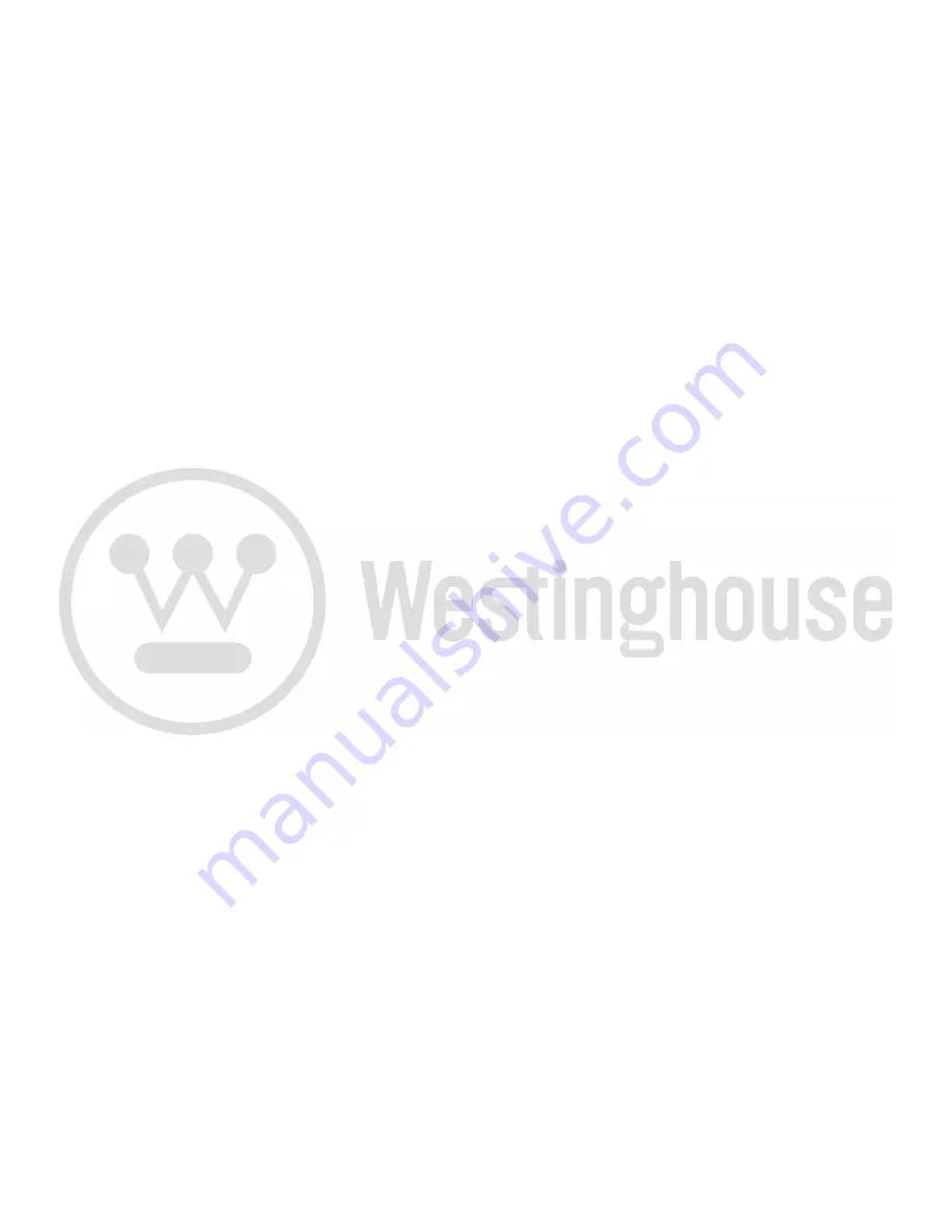 Westinghouse WES41-3000 Instruction Manual Download Page 10