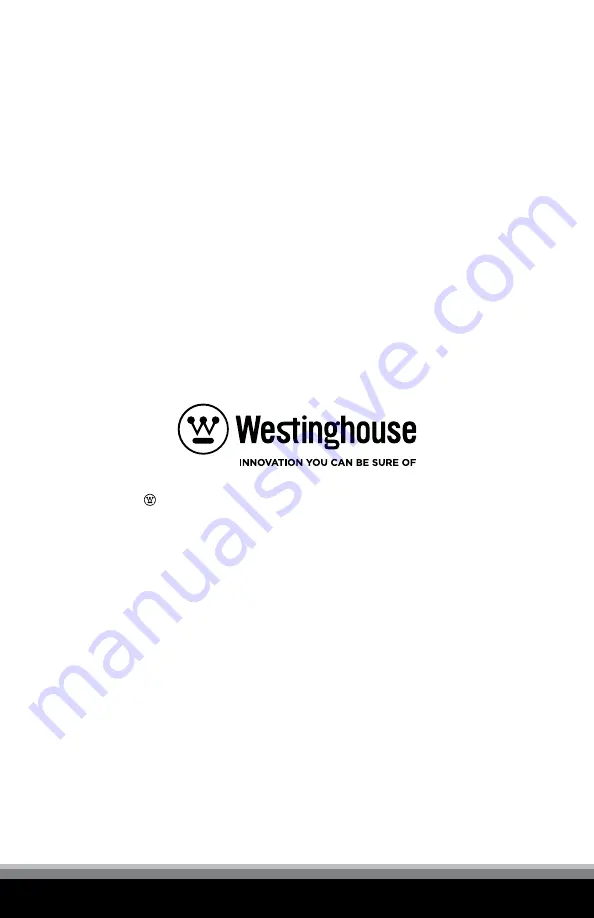 Westinghouse WFF16 User Manual Download Page 8