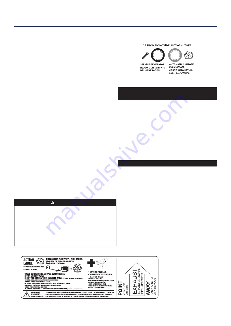 Westinghouse WGen5300cv User Manual Download Page 39