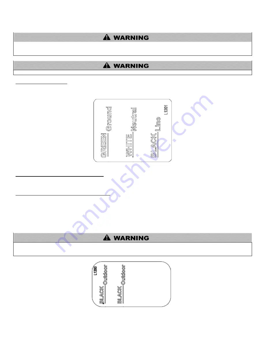 Westinghouse WGR050LP076 Installation Instructions Manual Download Page 37